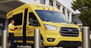 Brightline has expanded its first and last mile service, offering riders new bi-directional fixed-route shuttles between its passenger rail stations and Miami International Airport (MIA), Fort Lauderdale/Hollywood International Airport (FLL) and Miami Beach. (Brightline Photograph)