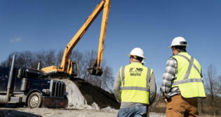 As of March 21, NS has helped to remove 7,784 tons of waste soil from the East Palestine, Ohio, derailment site. (NS Photograph)
