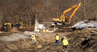 “We are working around the clock to remediate the remaining issues in East Palestine. We continue to listen to the experts and cooperate with state, federal, and local government agencies. We are committed to this for as long as necessary.” —NS, via Twitter on March 9. (NS Photograph)