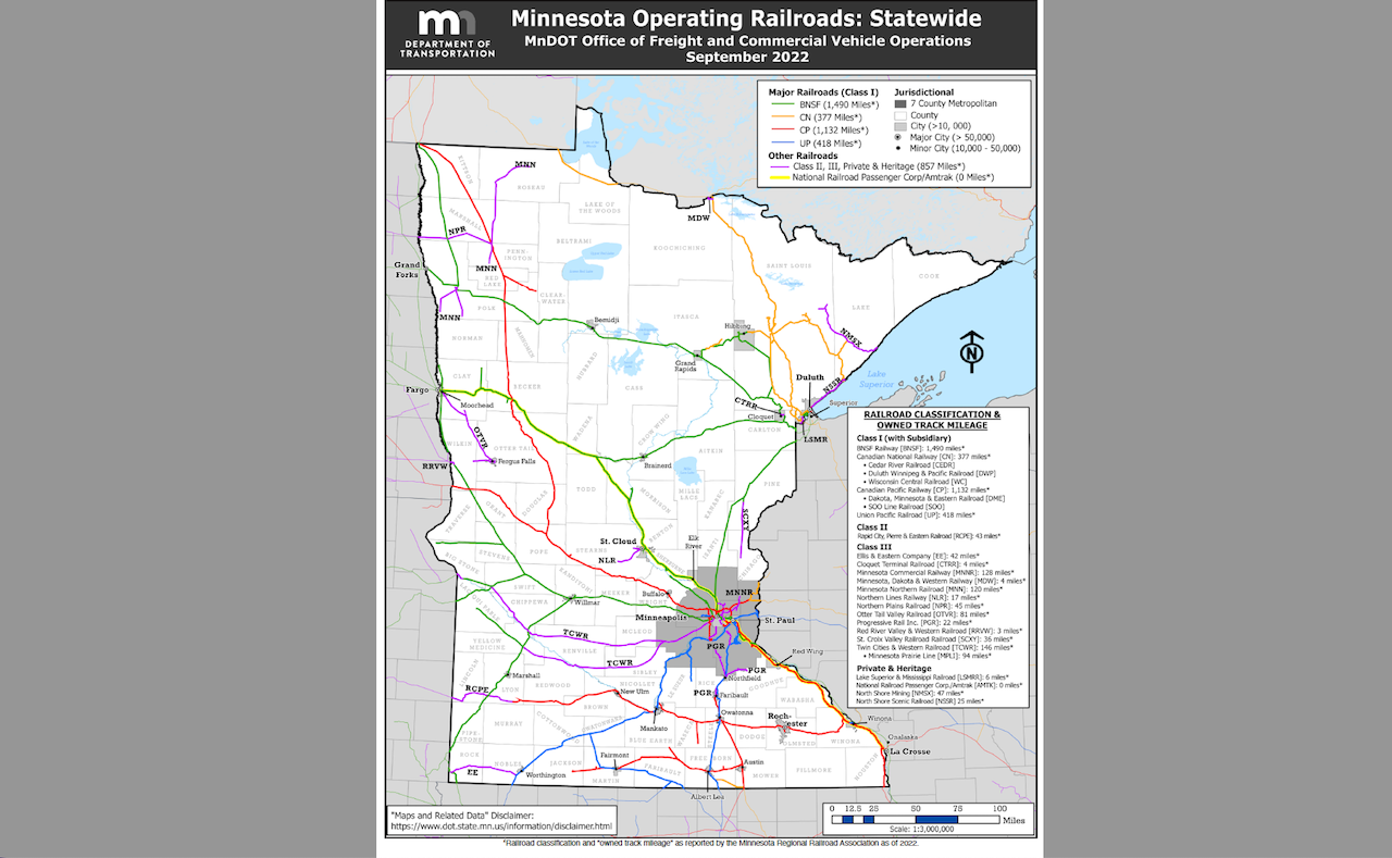 Map Courtesy of MnDOT