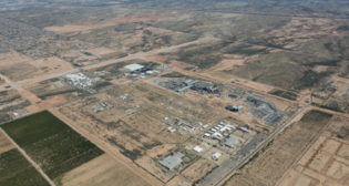 TCC is developing shovel-ready lots for industrial users in Mesa, Aria., that will be served by Union Pacific. (TCC Photograph)