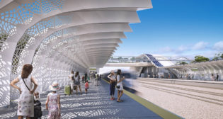 Rendering Courtesy of Foster + Partners and Arup.