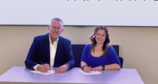 Dr. MD Islam, Colorado State University (left) and Kari Gonzales, MxV Rail (MxV Rail Photograph)