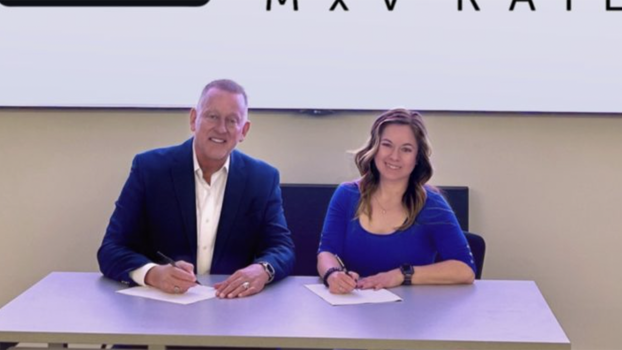 Dr. MD Islam, Colorado State University (left) and Kari Gonzales, MxV Rail (MxV Rail Photograph)