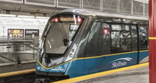 The Expo Line was the first of three SkyTrain lines to launch. On Dec. 11, 1985, it offered eight days of free service as a showcase of Expo ’86, prior to officially starting revenue service in January 1986. Its running rails and rail pads are now being replaced. (SkyTrain/TransLink Photograph)