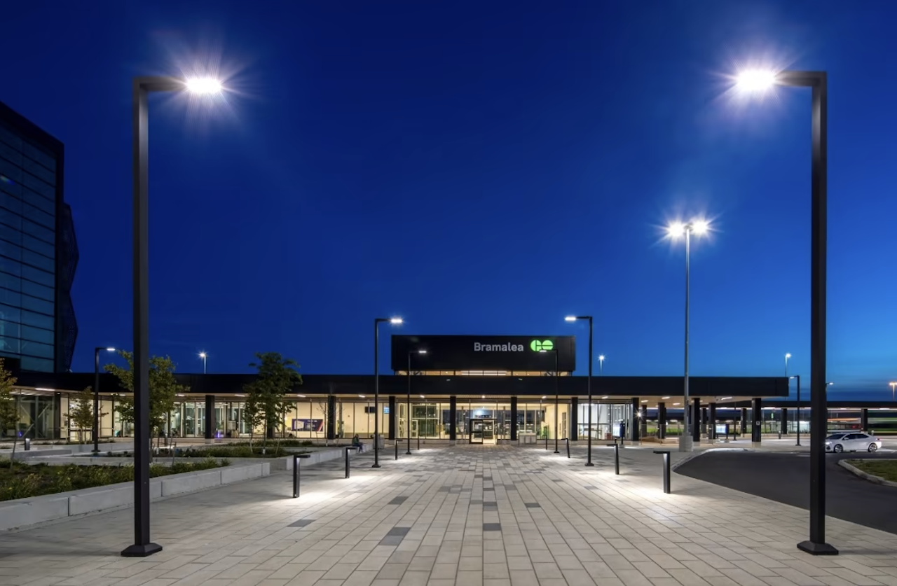 The new Bramalea GO Station building opened in 2021. (Metrolinx photo)