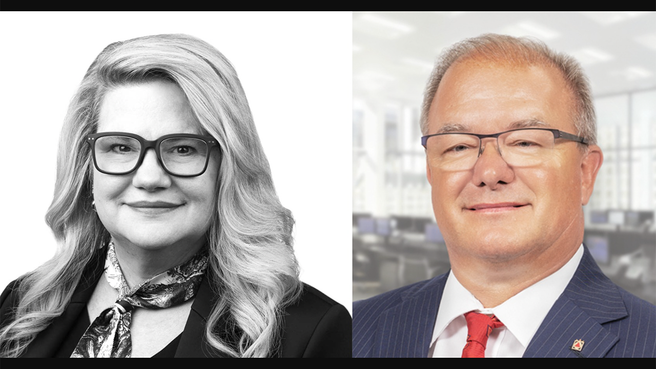 Paula Gartner, Stantec (left), and Terry Snow, STV.