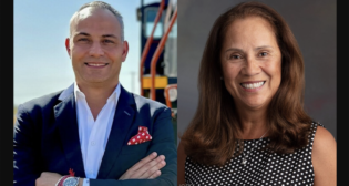 Shariff Gonnella (left) is succeeding Norma Torres as BRG President.