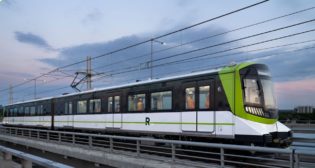 First trip across the Samuel-De Champlain Bridge | July 2022. Photo ©Thierry Du Bois