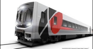 CTDOT’s new commuter railcar from Alstom will be based on the supplier’s Adessia platform. (Rendering Courtesy of Alstom and CTDOT, which noted that final finishing is subject to change.)