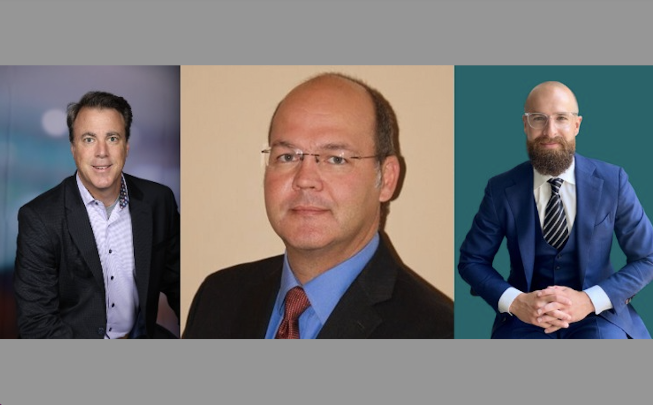 From Left to Right: Phil Weir, Senior Vice President, Global Strategic Customers; Chris Basson, Senior Vice President, Professional Services; and Dan Abramson, Senior Vice President, Americas Market Expansion.
