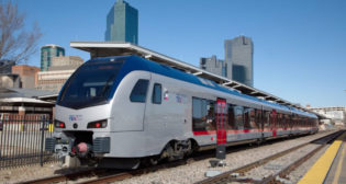 Trinity Metro will continue TEXRail commuter service south to one new station. (Photograph Courtesy of Trinity Metro)