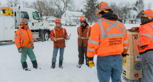 Every year, BNSF starts working on its winter action plans long before the first freeze. (BNSF Photograph)