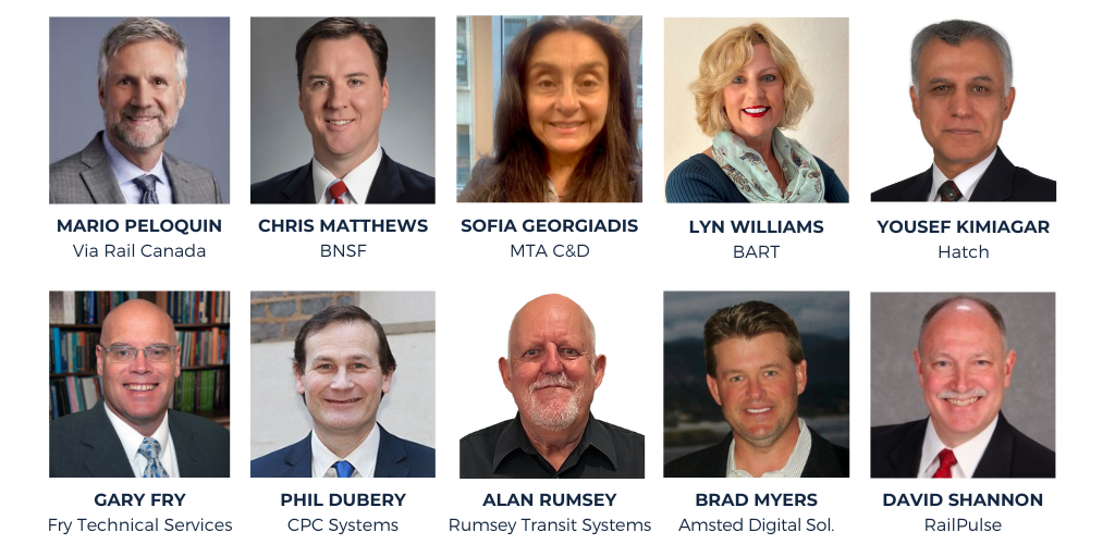 additional speaker headshots for NGTC 2023, including speakers from BART and MTA NYCT