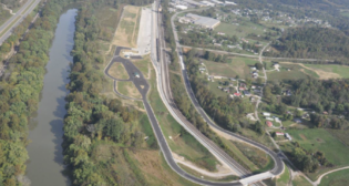 Pictured: Central Appalachia Inland Port at Prichard (CAIPP) in Wayne County, W.Va. (R.J. Corman Photograph)