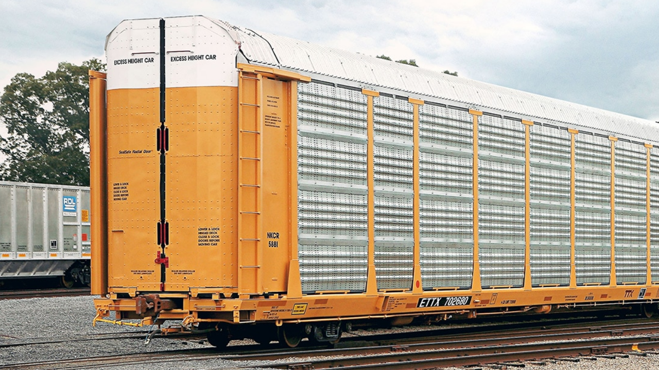 (Autorack Photograph Courtesy of Trinity)