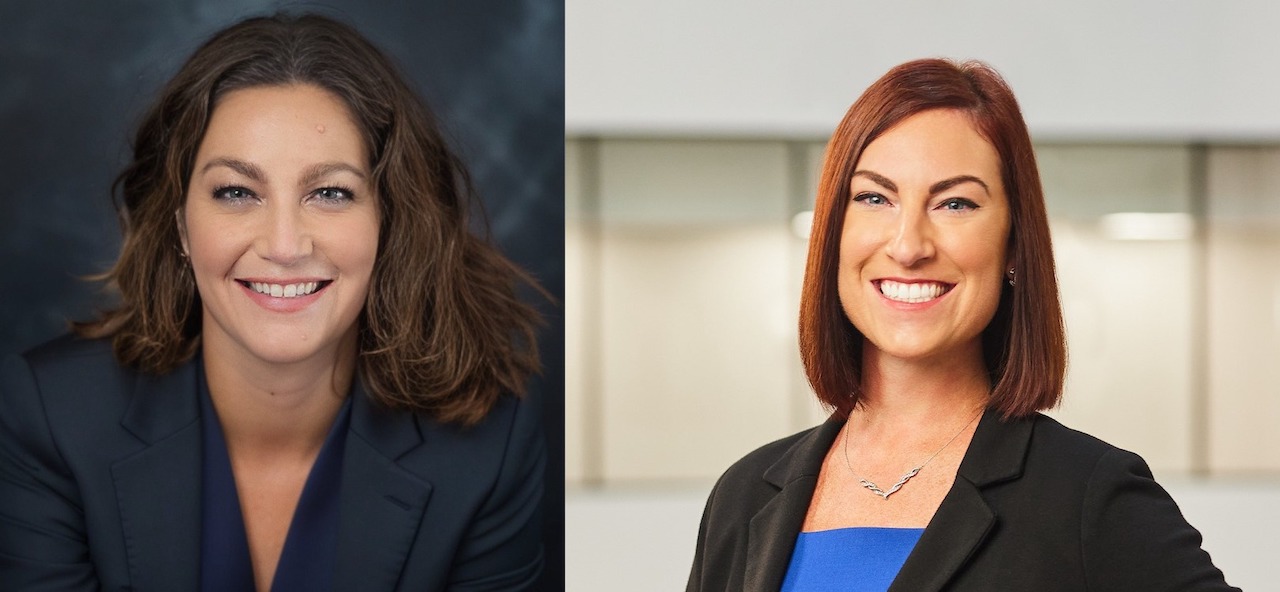 Trish Haver, COO, NCRR (left); and Erika Bruhnke, Chief Sales and Growth Officer, RailPros (right).