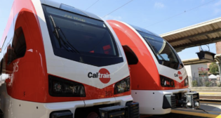Caltrain on Dec. 7 unveiled its fall 2024 schedule for electrified service, which it said includes faster transit times and more frequent service including during weekends. (Caltrain Photograph)