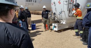 Figure 1. Training course in progress at the ARTC located at the TTC. (TTC Operated by ENSCO)