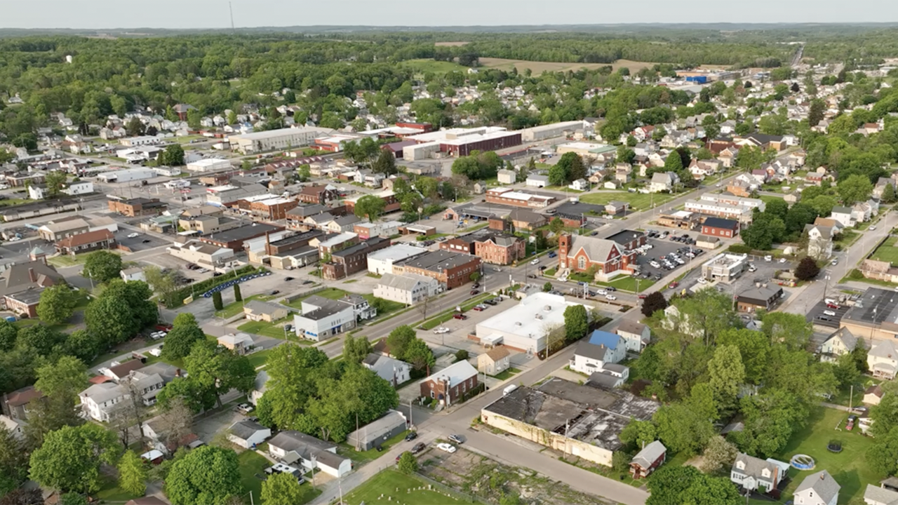 (Photograph of East Palestine, Ohio, Courtesy of NS)