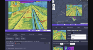 RailWorks is providing One Big Circle’s Automated Intelligent Video Review to the North American Market. Network Rail in the U.K. is one customer using the rail monitoring technology (pictured) to boost safety.