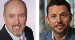 Ian Hirt (left) and Matt Service have joined the Ports of Indiana.