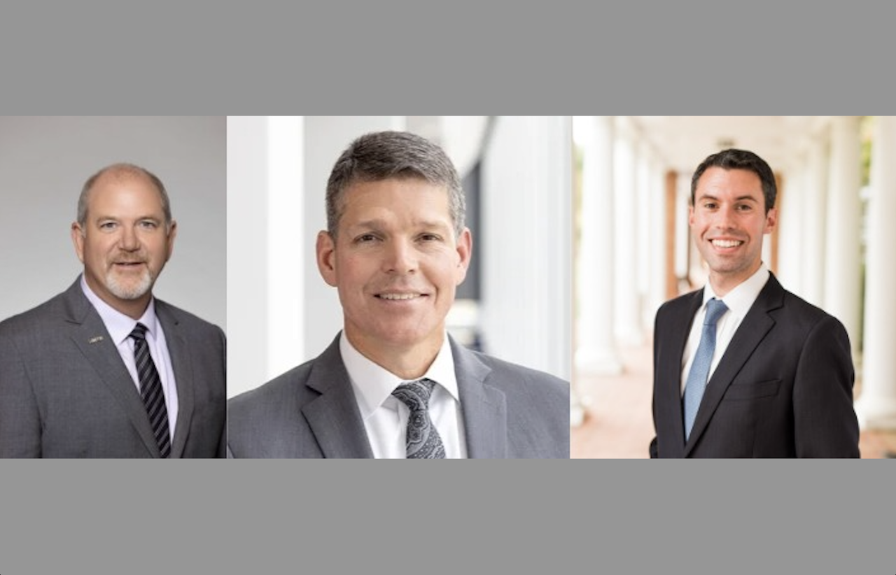 From Left to Right: Stephen Knobbe, Northwest Division President, HNTB; John Henderson, CEO, HDR; and Chris Sacks, Vice President of Corporate Development, Lochner.