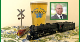 Yes there is an official “Suds With Seidl” beer glass. Just remember Rule G if you’re on duty! William C. Vantuono photo.