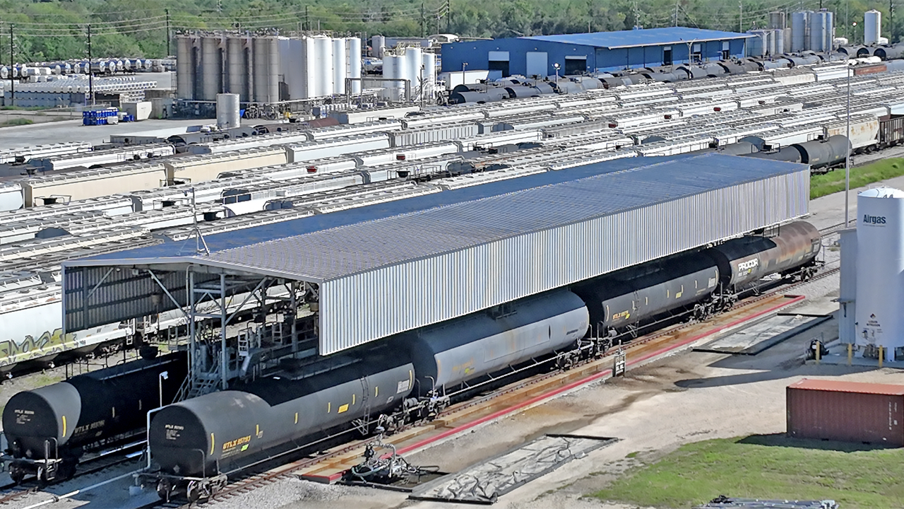 “Cathcart’s team inspects all our inbound interchange railcars for defects and makes sure our railcars are safe for movement on our property and are quickly available for our shipper customers,” TGS Executive Director of Rail Operations Roger Lambeth said. “As a railroad, we follow the Federal Railroad Administration (FRA) and Association of American Railroads (AAR) standards and wanted to ensure we had a mechanical team that could offer this service.” (Photograph Courtesy of TGS)