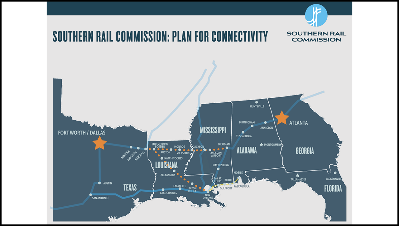 The Southern Rail Commission is one of three entities receiving funding through the FRA’s FY 2022-23 Interstate Rail Compacts (IRC) Grant Program to advance passenger rail.