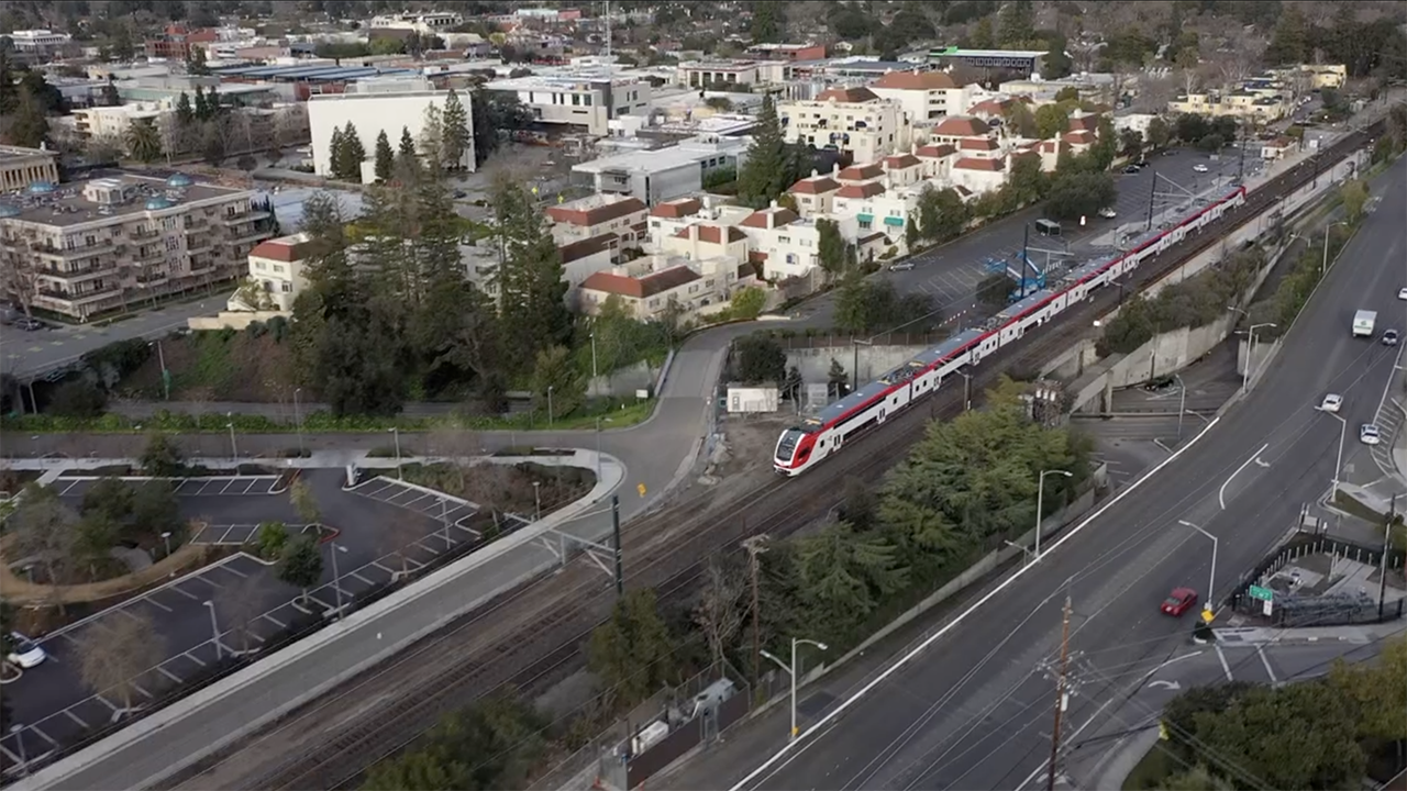 (Video Screen Grab Courtesy of Caltrain)