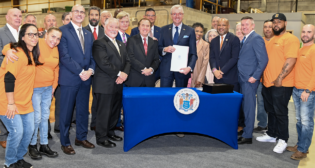 New Jersey Gov. Phil Murphy on March 26 reported via social media: “Today I signed legislation investing billions into our transportation infrastructure for the next five years. This critical funding will help upgrade our roads and bridges, create thousands of good-paying union jobs, and help commuters across NJ get to where they need to go.” (Photograph Courtesy of Gov. Murphy via social media platform X, formerly Twitter)