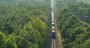 CSX, NS, UP and The Greenbrier Companies are among the 450 U.S.-based companies named to USA Today’s America’s Climate Leaders 2024 list. (NS Photograph)