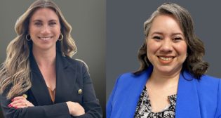 Mary Dover, Chief of Staff, NCTD (left); and Suheil Rodriguez, Director of Administration, NCTD (right). (NCTD photos)