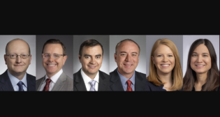 BNSF Executives, Left to Right: Steve Bobb, Tom Williams, Jon Gabriel, Matt Garland, Katie Hower, and Farah Lawler. (All photos courtesy of BNSF)