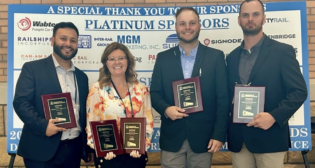 Two of BNSF’s automotive facilities, operated by service partner Inter-Rail Group, were recognized by the Association of American Railroads (AAR) as among of “the best in North America.” (BNSF Photograph)