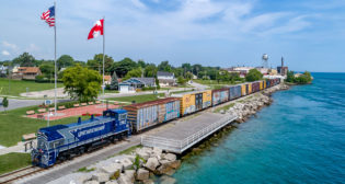 Lake State Railway was Railway Age’s 2021 Regional Railroad of the Year. (Kevin Burkholder Photograph)