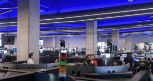 NS Network Operations Center “war room.” (Screenshot of NS video)