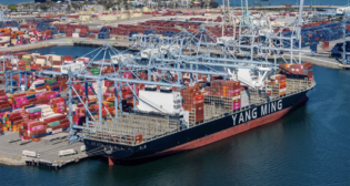 “Looking ahead, I anticipate a moderate increase in cargo as we move into summer and we recapture business by delivering the top-notch customer service that makes us the Port of Choice,” POLB CEO Mario Cordero reported June 13. (POLB Photograph)