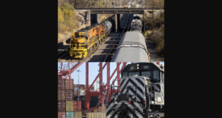 Chicago, Fort Wayne & Eastern Railroad Photograph (top) Courtesy of Cory Rusch, BLET Division 659; and Pacific Harbor Line Photograph Courtesy of Anacostia Rail Holdings.