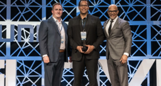 CSX has earned the “Club Elite” designation for finished vehicle transport service in 2023 from Hyundai GLOVIS. (CSX Photograph)