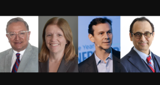 Pictured (left to right): Alberto Lara, Metrolink; Misty Calder, NCTD; Nicholas Cumins, Bentley Systems; and Eloy Martinez, HNTB. (All Photographs Courtesy of the Respective Companies)