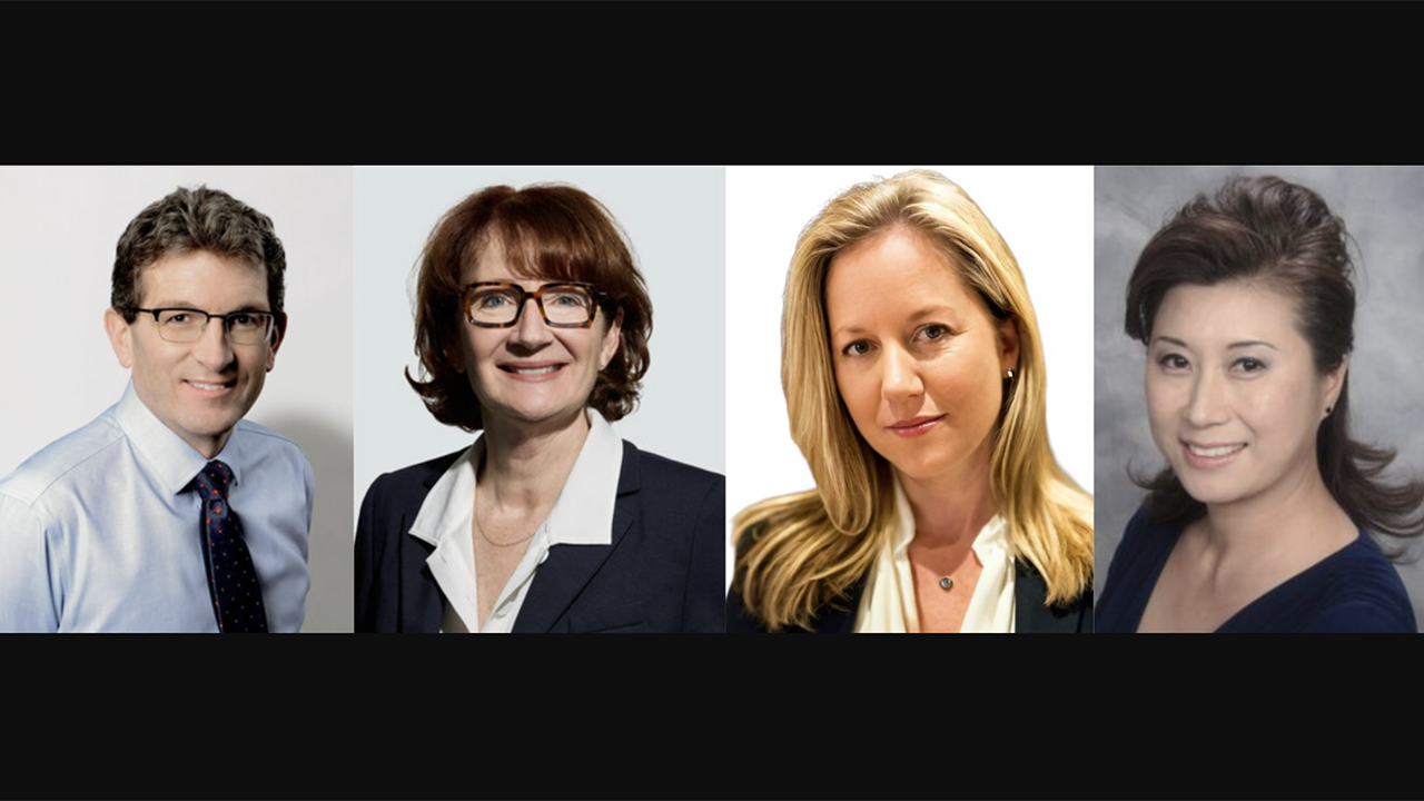 Pictured, Left to Right: Michael Keenan and Marie-France Poulin, VIA HFR (CNW Group/VIA HFR Photograph); Tim Kizer, R&RS; Rachel Maguire, NRC; and Grace Tell, HNTB. (All photographs supplied by the respective companies unless otherwise noted.)