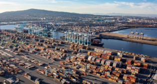 Pier 400 aerial photograph courtesy of Port of Los Angeles.