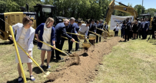“Thanks to Secretary Pete [Buttigieg], USDOT, the Federal Railroad Administration and all our partners for making the S-Line passenger rail a reality!!” NCDOT Secretary Joey Hopkins said in a July 1 LinkedIn post. “Thanks to the hard work of our NCDOT team we broke ground on the first construction project in the Raleigh to Wake Forest segment, a $19M project to grade separate Durant Road 7 months after the grant announcement!!” (Photograph Courtesy of Joey Hopkins)