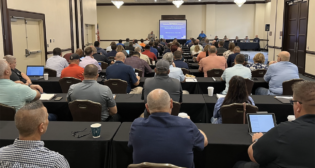 Seventy-four rail industry professionals attended ASLRRA's recent Railroad Accident/Incident (Part 225) training seminar in New Orleans. JR Gelnar and Sabrina Waiss were on hand to run the event, which also featured 10 speakers from the Federal Railroad Administration. (Caption and Photograph Courtesy of ASLRRA)