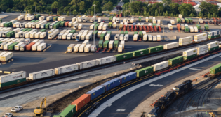 Pictured: Norfolk Southern’s 47th Street Intermodal Terminal in Chicago, Ill. (Photograph Courtesy of NS)