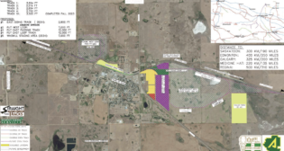 Transport Canada, through the National Trade Corridors Fund, will provide the Town of Oyen, Alberta, with C$11.8 million to expand the Oyen Rail Yard, which is owned by Oyen Regional Rail Company. (Map Courtesy of Oyen Regional Rail Company)