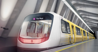 Sepulveda Transit Corridor Partners has chosen Stadler railcars and Siemens Mobility signaling technology for its proposed rail line connecting Los Angeles’ San Fernando Valley and Westside. (STCP Rendering)
