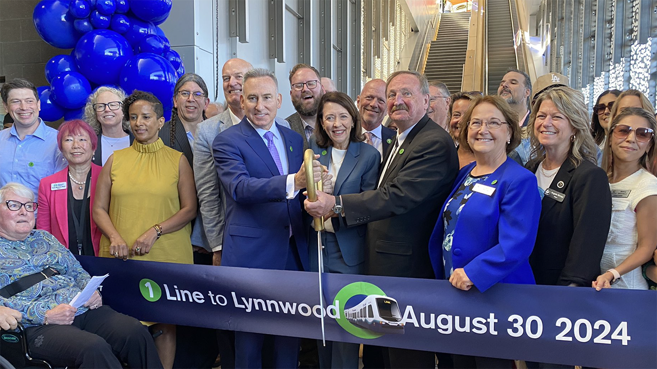 “#SnoCoLink is officially open! More choices, more ways to get there,” Sound Transit reported Aug. 30 via social media platform X (formerly known as Twitter). (Sound Transit Photograph)